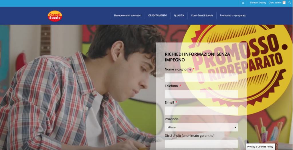 Risultati su Google per CEPU: recupero anni scolastici e preparazione universitaria